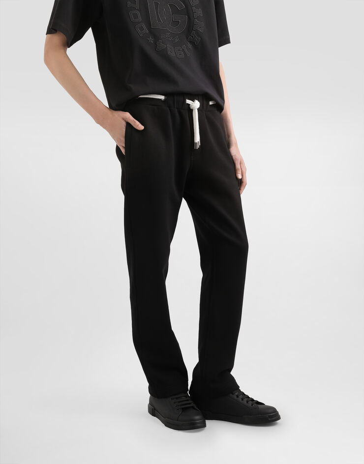 Dolce & Gabbana Jersey joggers Black GP130TG7PFU