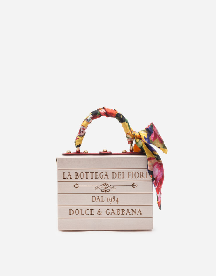 Dolce & Gabbana Dolce Box bag in resin with embroidered flowers BLUMENPRINT BB5970AX628