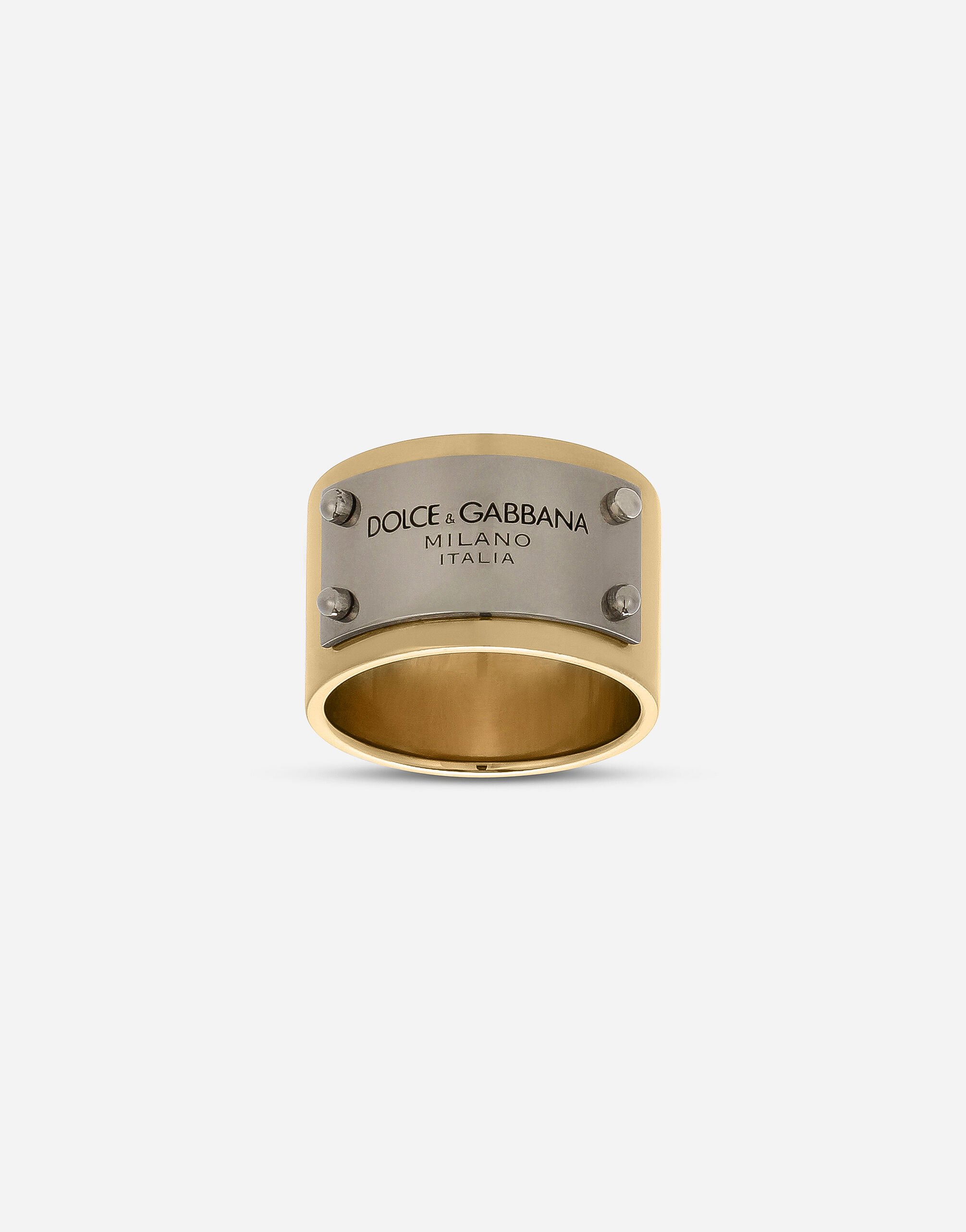 Dolce & Gabbana Ring with Dolce&Gabbana tag Gold WPP1T1W1111