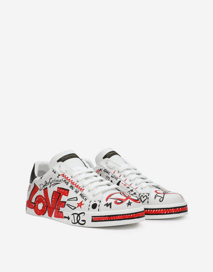 Portofino Love DG sneakers in Multicolor for | Dolce&Gabbana® US