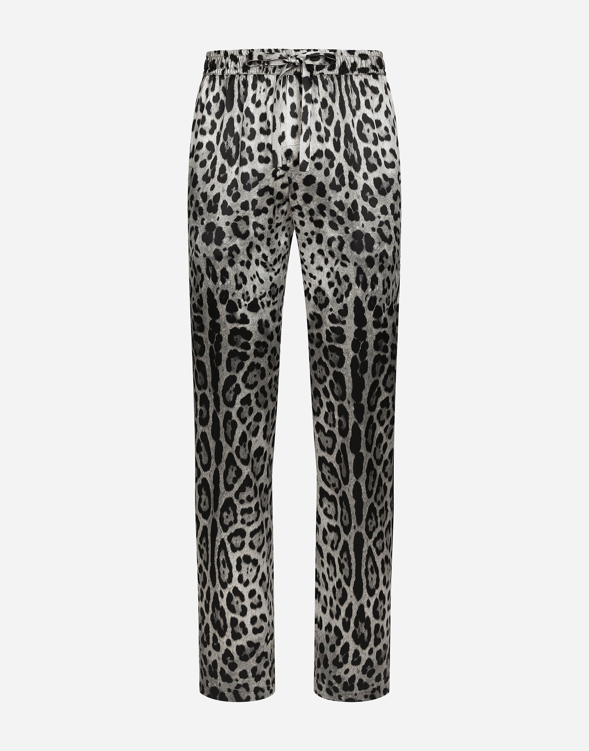 Dolce and gabbana leopard pajamas hotsell