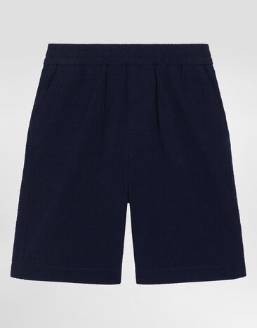 Dolce & Gabbana Cotton bermuda shorts Blue L43Q86FR51F