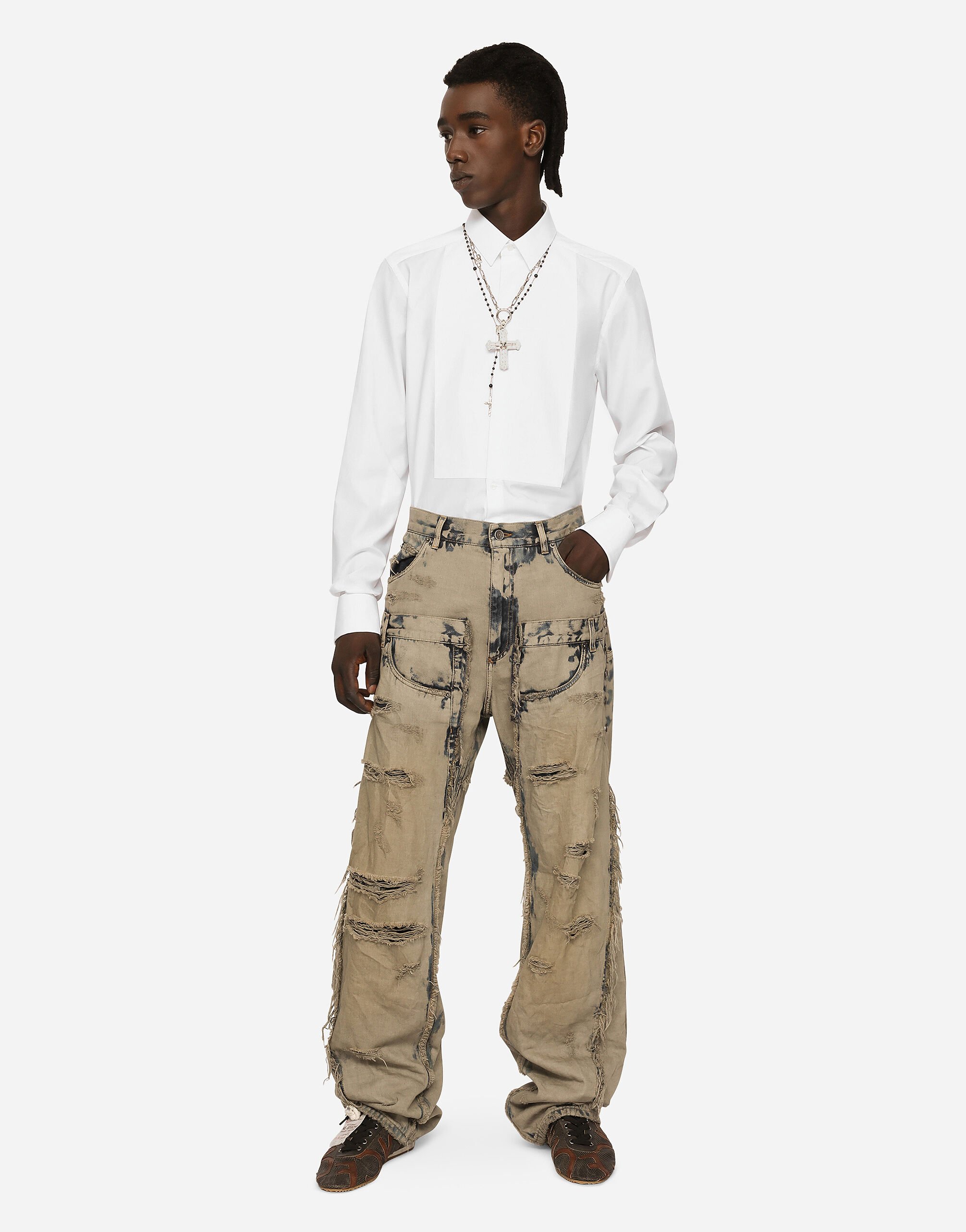 Camicia tuxedo sales
