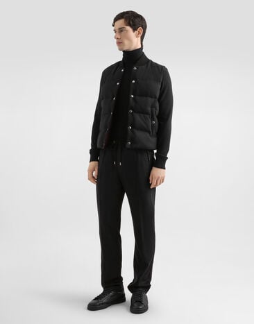 Dolce & Gabbana Reversible padded gilet Multicolor G9BSPTFCTAB