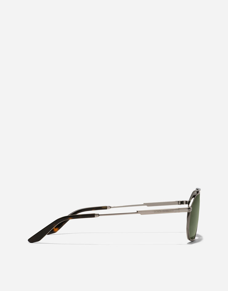Dolce & Gabbana نظارة شمسية Metal Classic رصاصي VG2328VM471