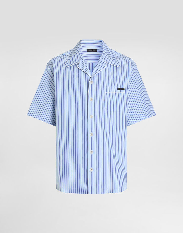 Dolce & Gabbana Hawaii striped poplin shirt Dolce & Gabbana Hawaii striped poplin shirt Multicolor G5OL6TFR513