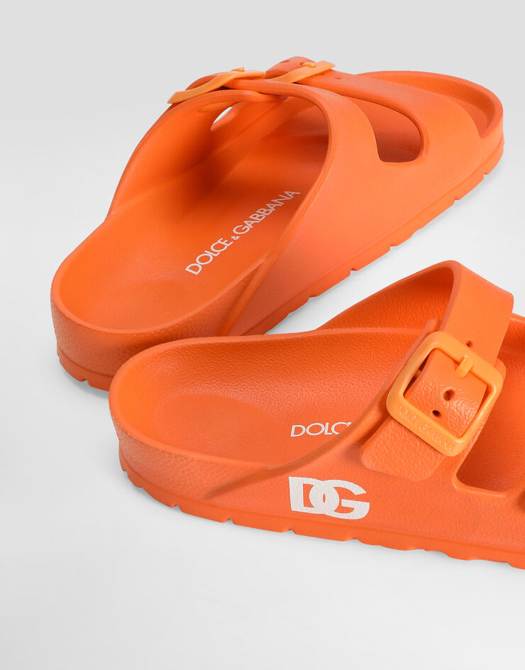 Dolce & Gabbana Beachwear slippers Orange DD0324A5103