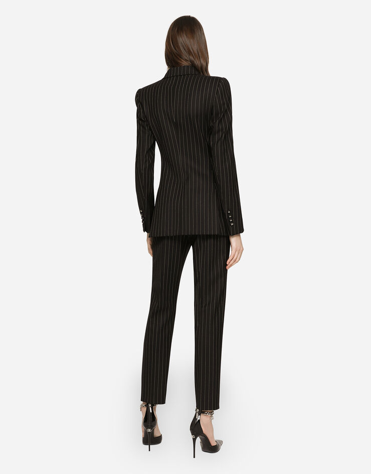 Dolce & Gabbana Pinstripe twill Turlington blazer Multicolor F29DPTFRBC0