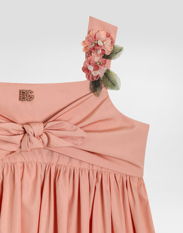 Dolce & Gabbana Poplin dress Pink L53DN1FU5V2