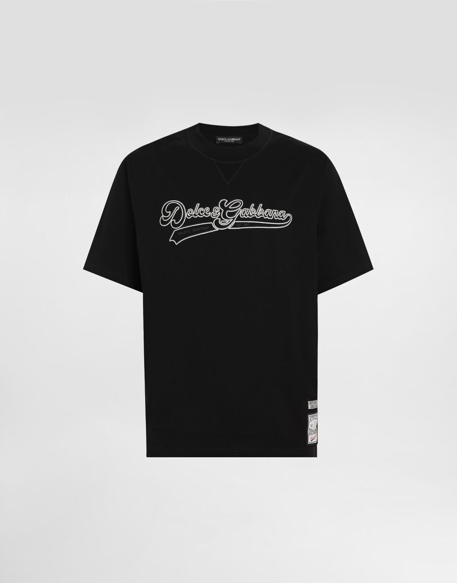 Cotton t-shirt with embroidery