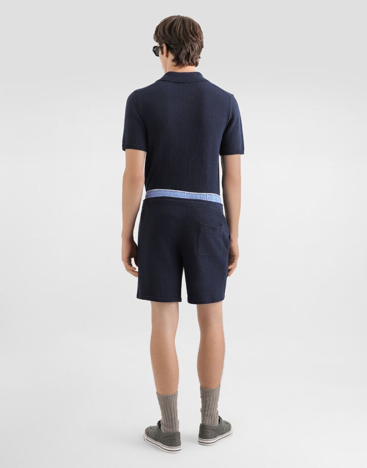 Dolce & Gabbana Striped poplin bermuda shorts Multicolor GP1N7TFR51V