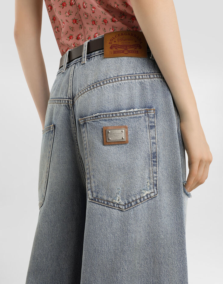 Dolce & Gabbana Denim trousers Multicolor FTDHHDG8OR6