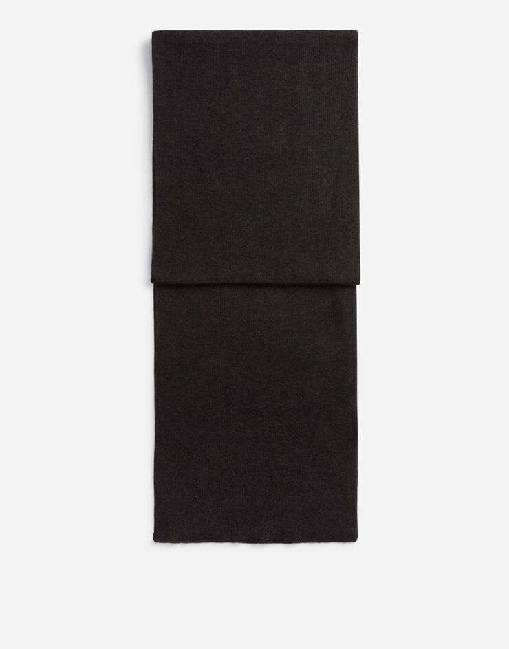 Dolce & Gabbana Silk and cashmere scarf black GXC71TJAM9D