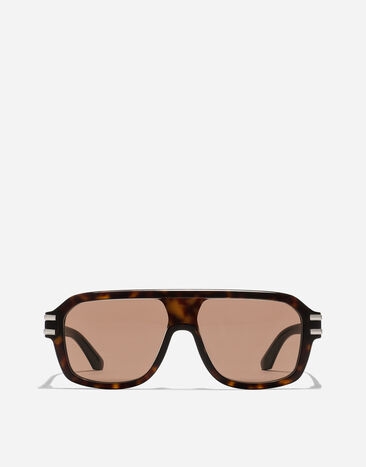 Dolce & Gabbana Sonnenbrille DG Griffe Braun VG4507VP273