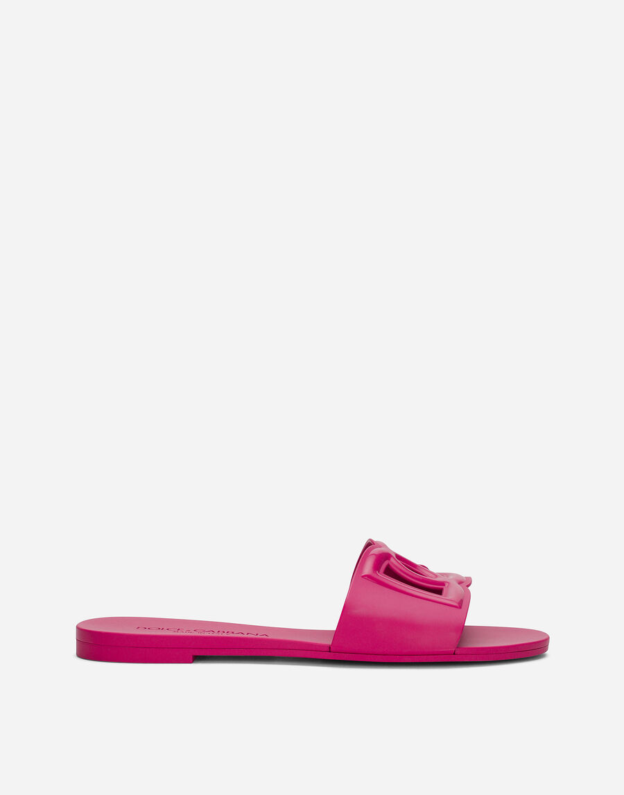 Rubber beachwear sliders