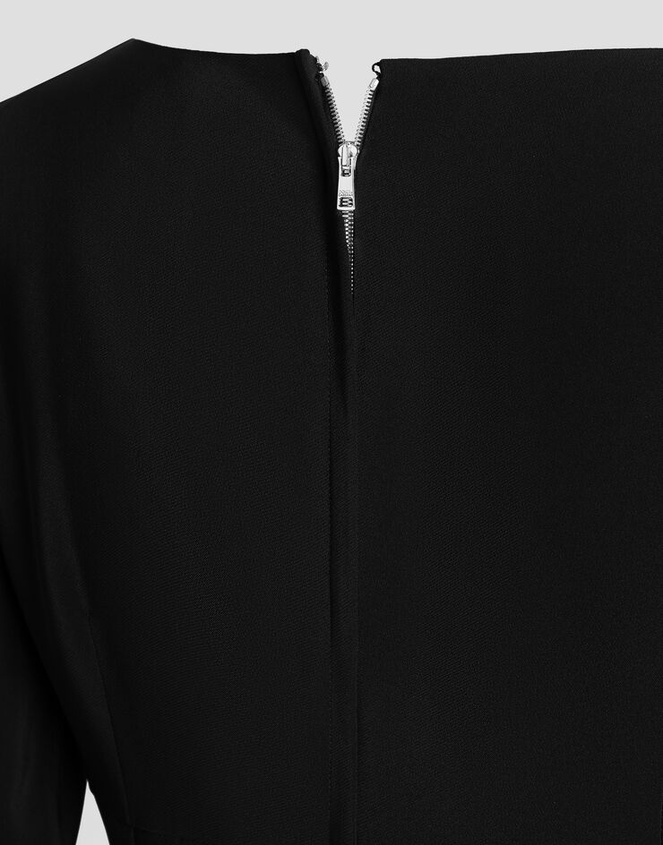 Dolce & Gabbana Cady sheath dress Black F610FTFUIAH