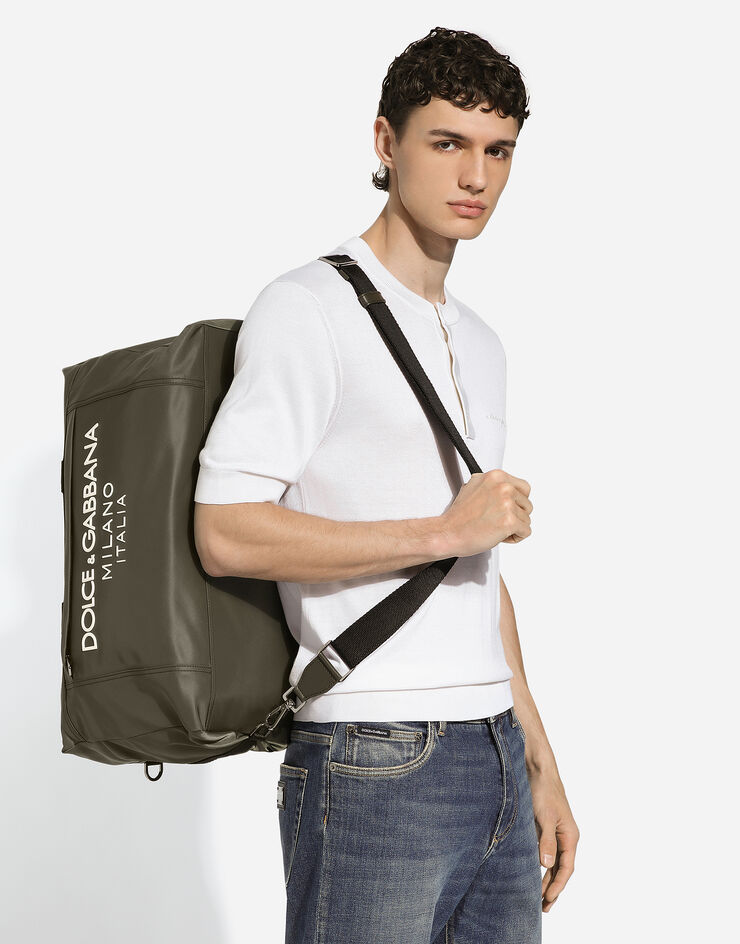 Dolce & Gabbana 尼龙旅行袋 绿 BM2335AG182
