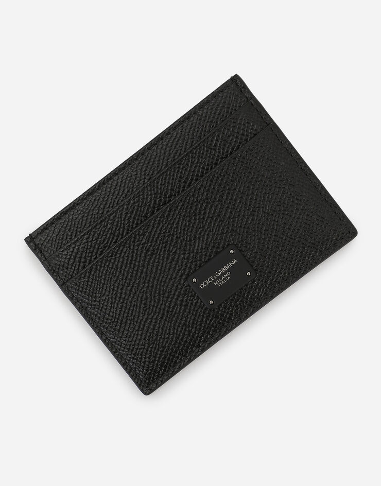 Dolce & Gabbana Dauphine calfskin card holder ブラック BP0330AZ602