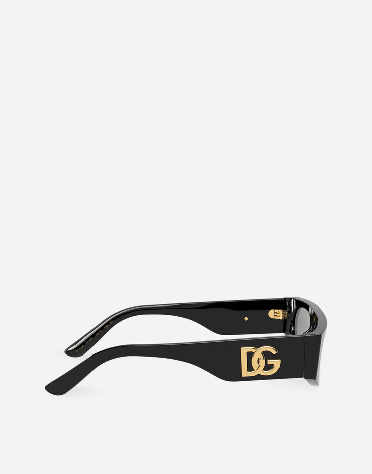 Dolce & Gabbana Sonnenbrille Hawaii Schwarz VG400KVP187