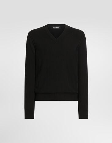 Dolce & Gabbana Cashmere-Pullover Dolce & Gabbana Cashmere-Pullover Schwarz GXX02TJBW1W