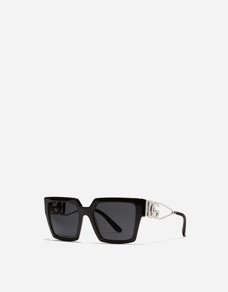 Dolce & Gabbana DG Diva Sunglasses Black VG4446VP187