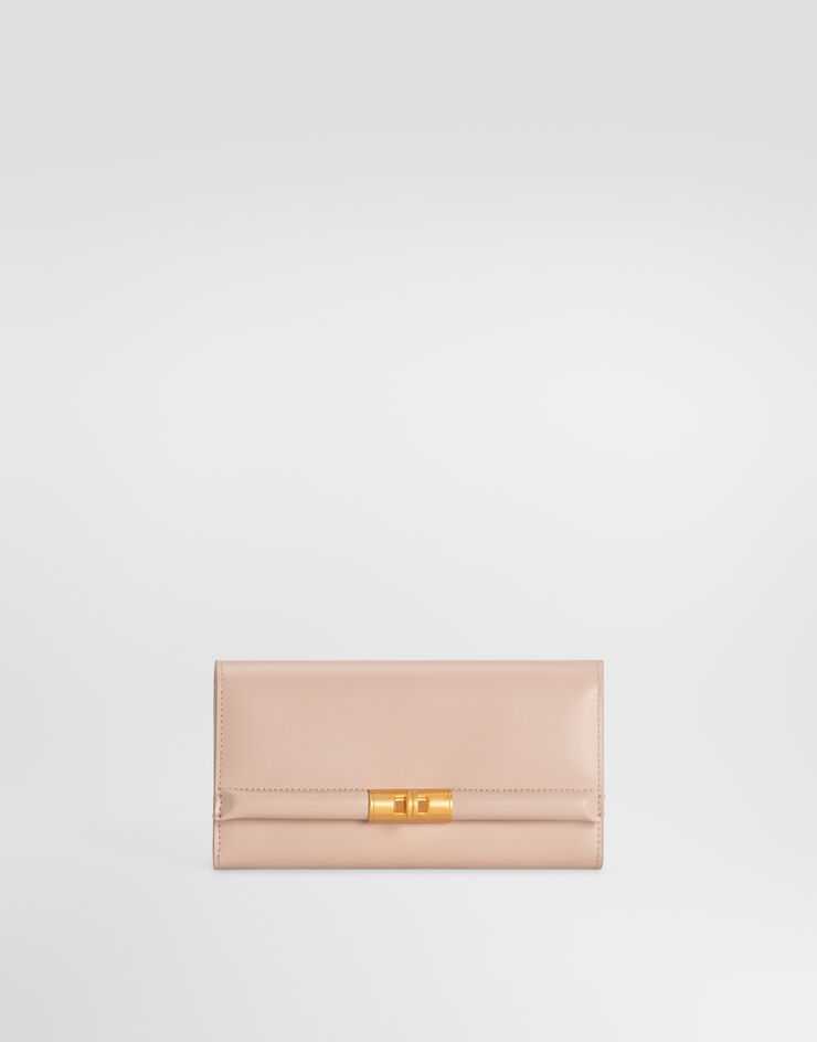 Dolce & Gabbana Marlene wallet in calfskin Dolce & Gabbana Marlene wallet in calfskin Beige BI3507A3G19