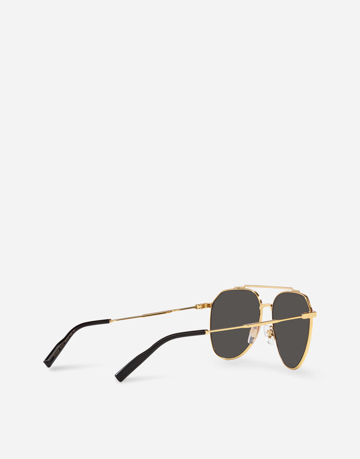 Dolce & Gabbana Sonnenbrille Diagonal Cut Gold VG2296VA287