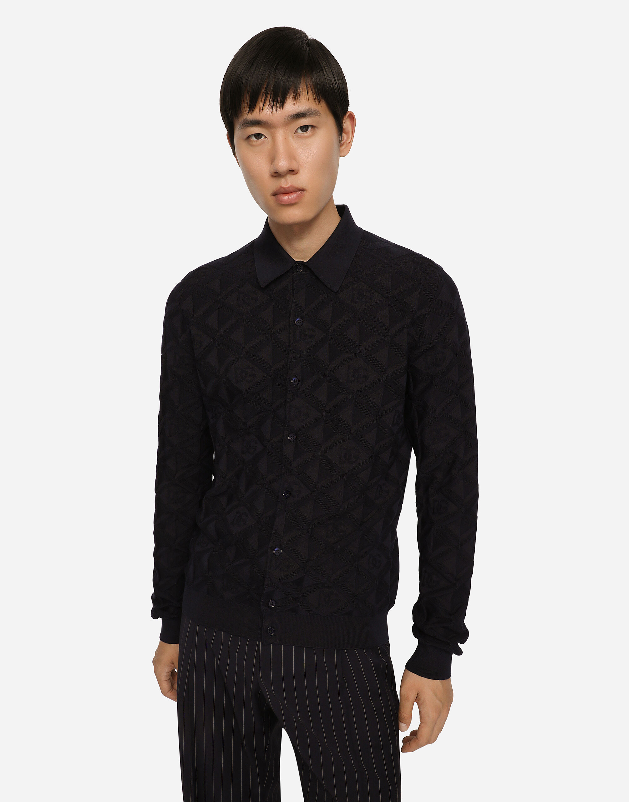 POLO M L en Azul de Hombre Dolce Gabbana
