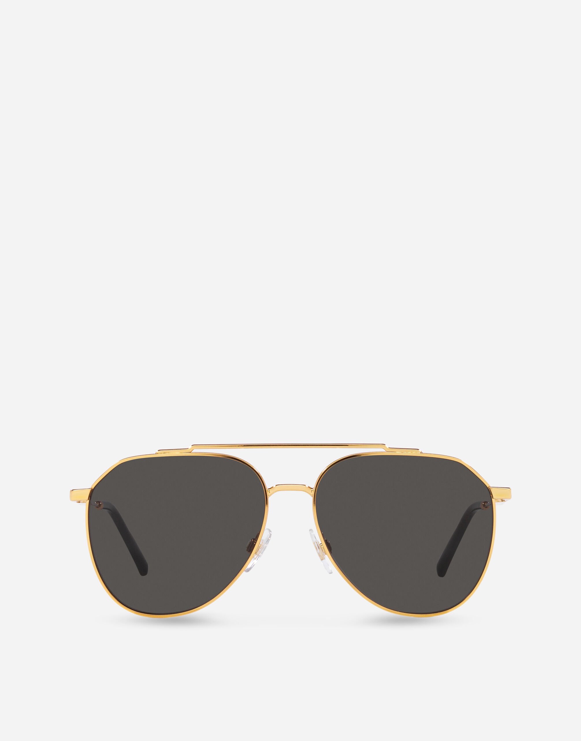 Dolce & Gabbana Diagonal Cut Sunglasses Black A80397AO602