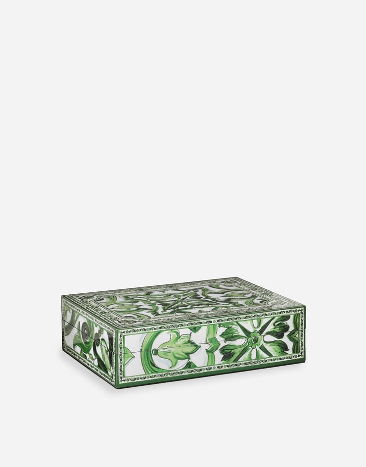 Dolce & Gabbana Large Decorated Plexiglass Box Dolce & Gabbana Large Decorated Plexiglass Box Multicolor TCC201TCAMY