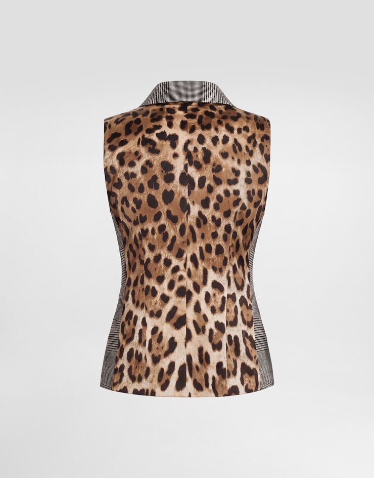 Dolce & Gabbana 马甲 法兰绒 王子格纹 多色 F794ATFQ2O5
