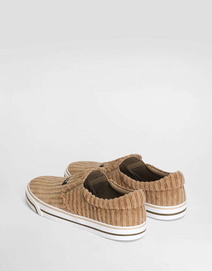 Dolce & Gabbana Dg sailing corduroy sneakers Dolce & Gabbana Dg sailing corduroy sneakers Beige CS2406A0951