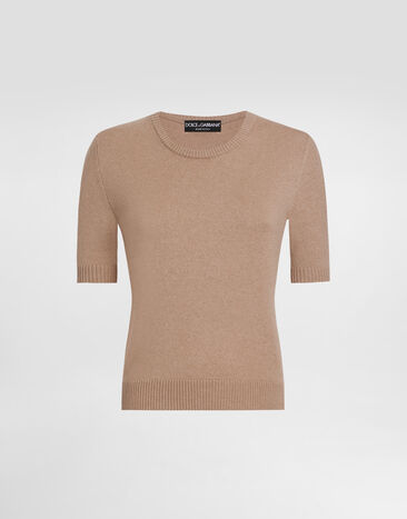 Dolce & Gabbana Cashmere pullover Brown FXXA8ZJDVC2
