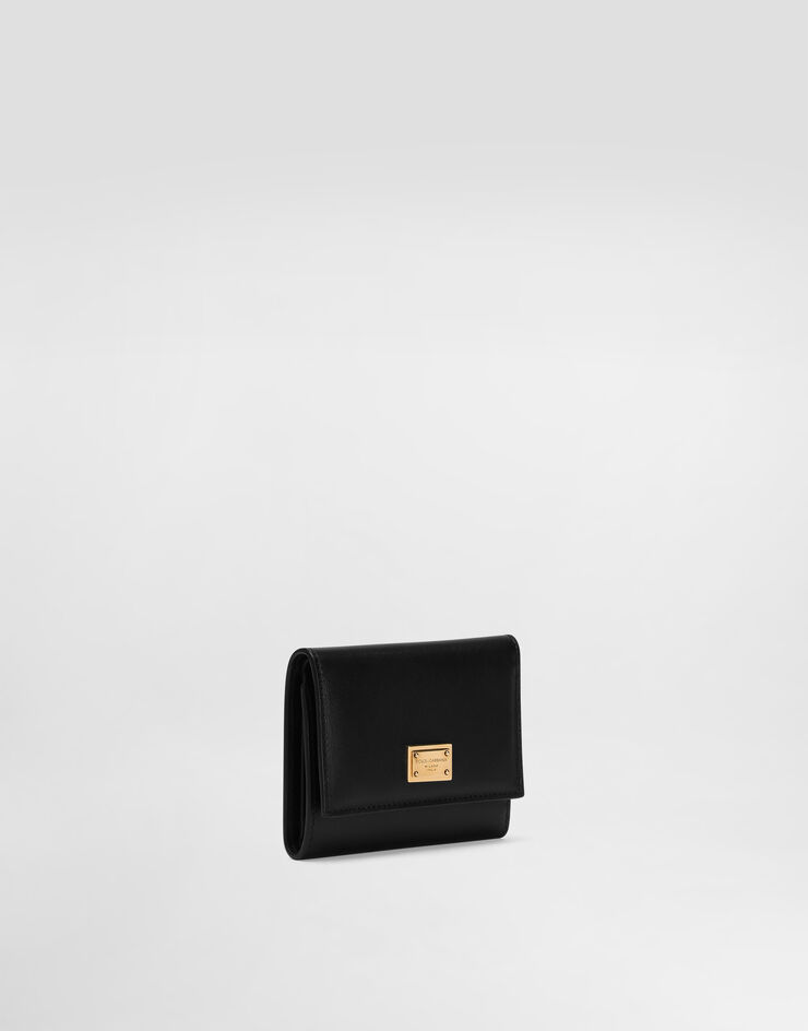 Dolce & Gabbana Plongé calfskin wallet Black BI0770A9S25