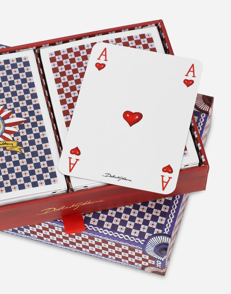 Dolce & Gabbana Poker Cards Multicolor TCC205TCAG1