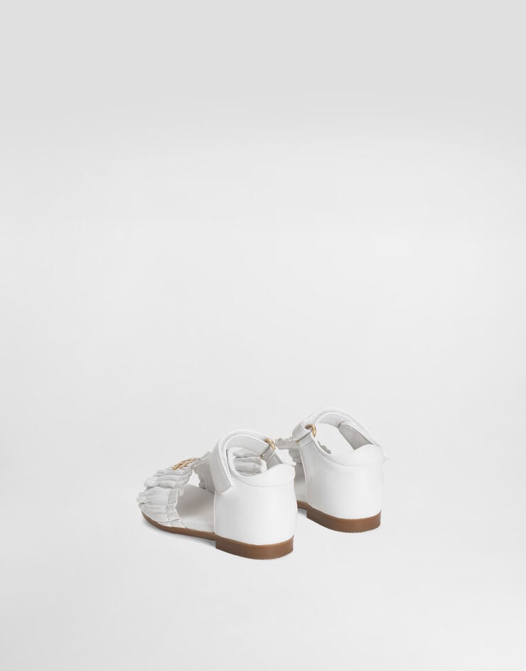 Dolce & Gabbana Nappa leather sandals White D20113A1850