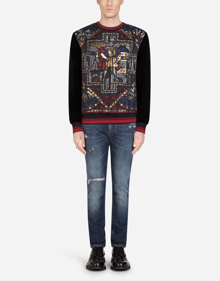 Dolce & Gabbana Stretch skinny jeans BLAU GY07LDG8CA2