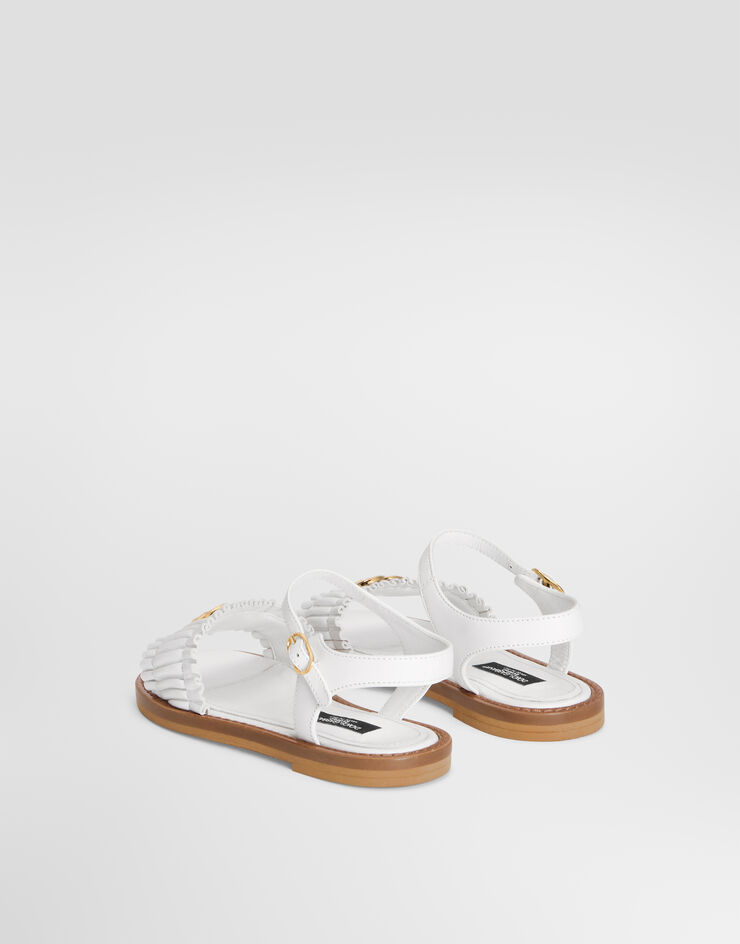 Dolce & Gabbana Nappa leather sandals White D11372A1850