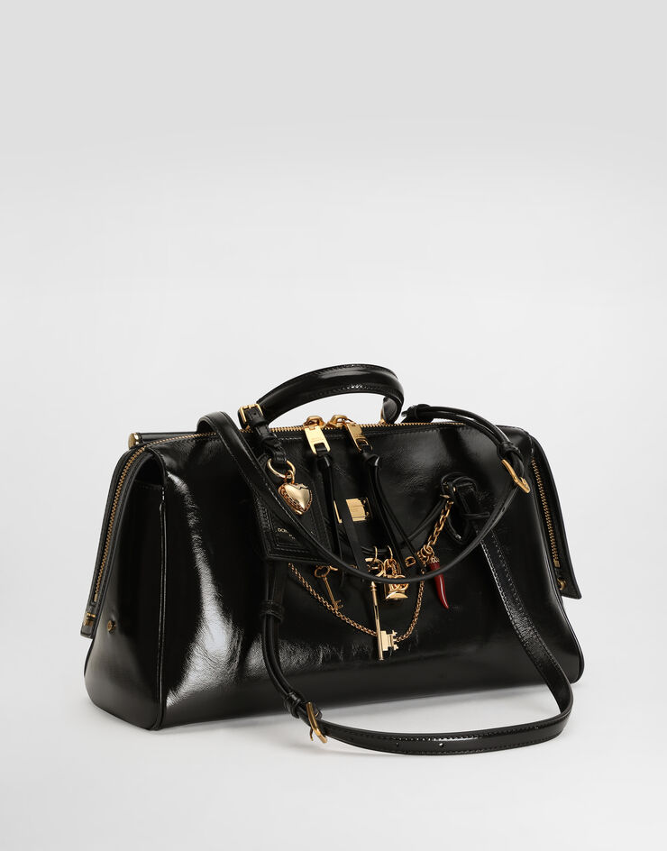 Dolce & Gabbana Vittoria calfskin handbag Multicolor BB7844A0070