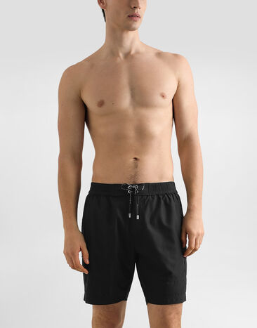 Dolce & Gabbana Medium swim boxer shorts Black M4B54TON08C