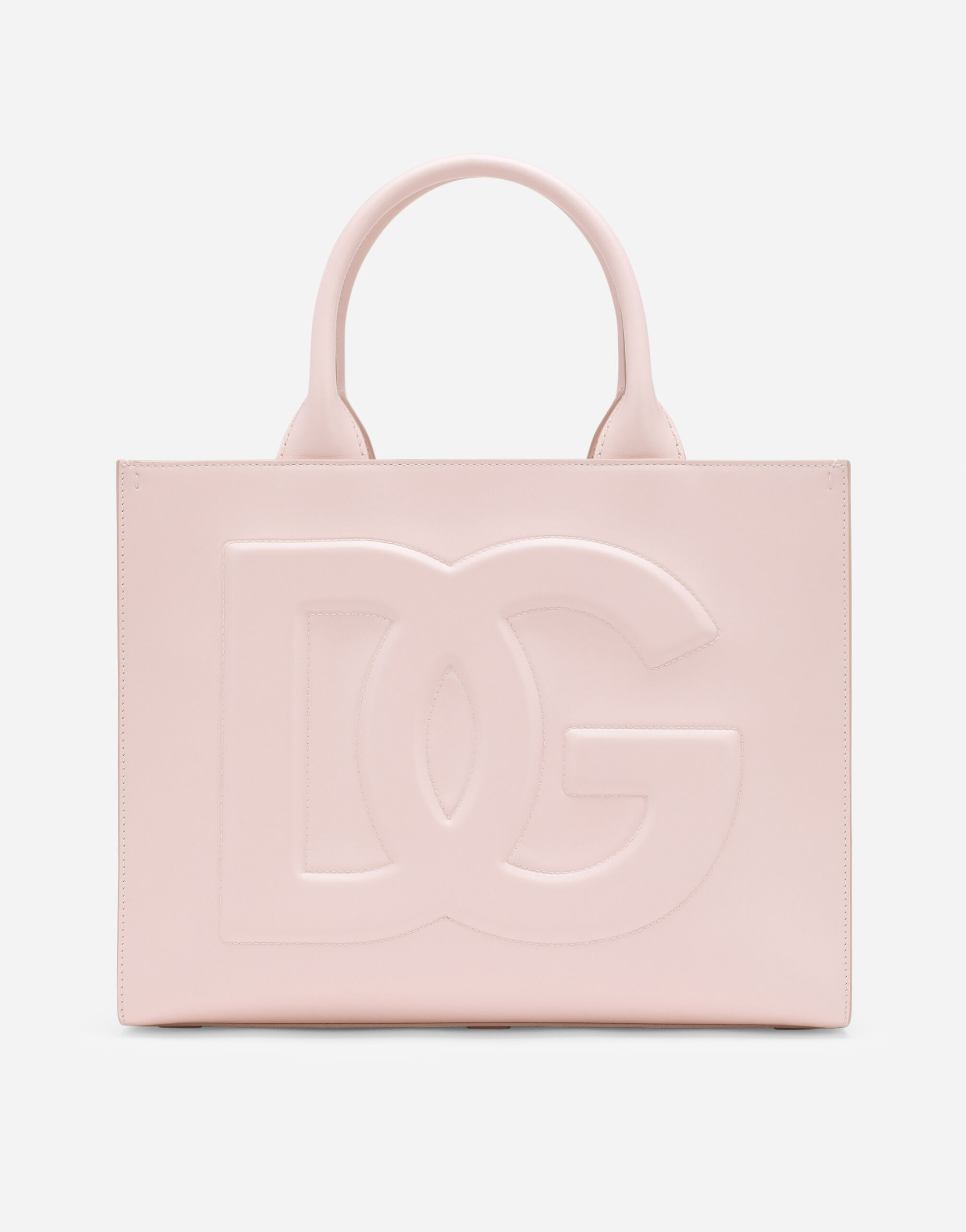 Dolce & Gabbana Small calfskin DG Daily shopper Pink BB6002A1001
