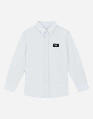 Dolce & Gabbana Cotton poplin shirt Multicolor L44S21LDC87
