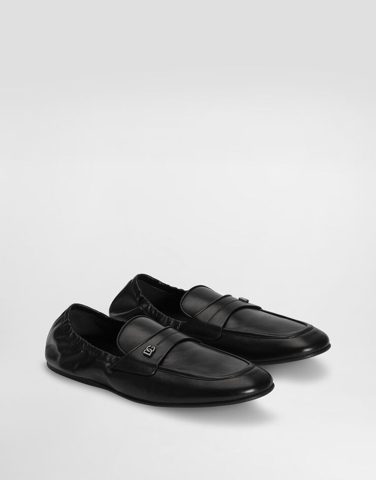 Dolce & Gabbana Zapatillas en piel de becerro Dolce & Gabbana Zapatillas en piel de becerro Black A50790A0374
