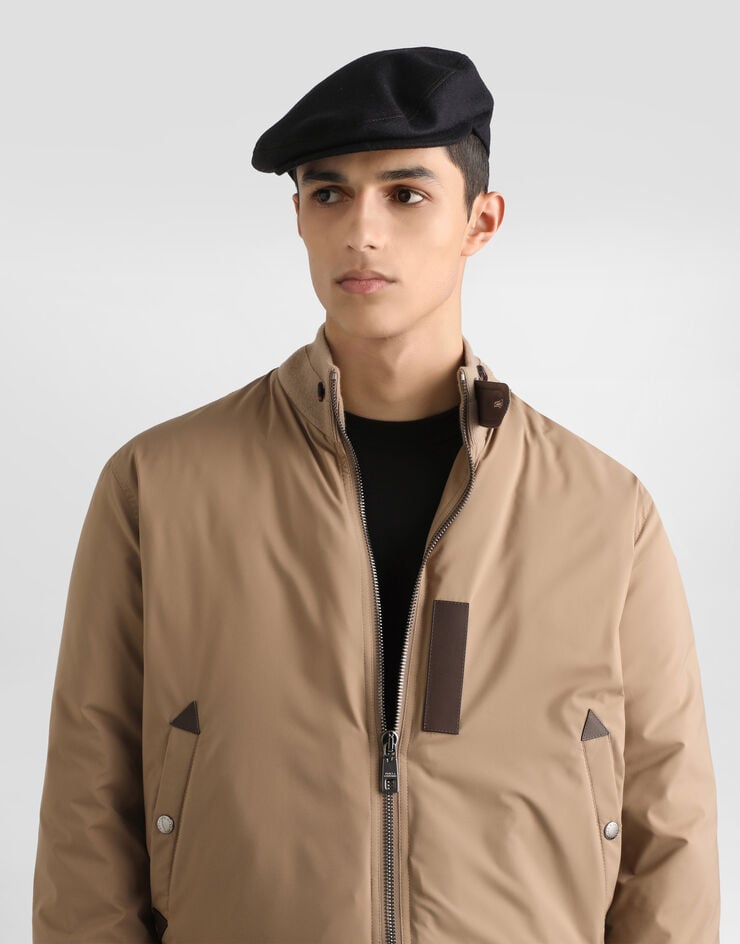 Dolce & Gabbana Padded satin jacket Multicolor G9BRATFUSN0