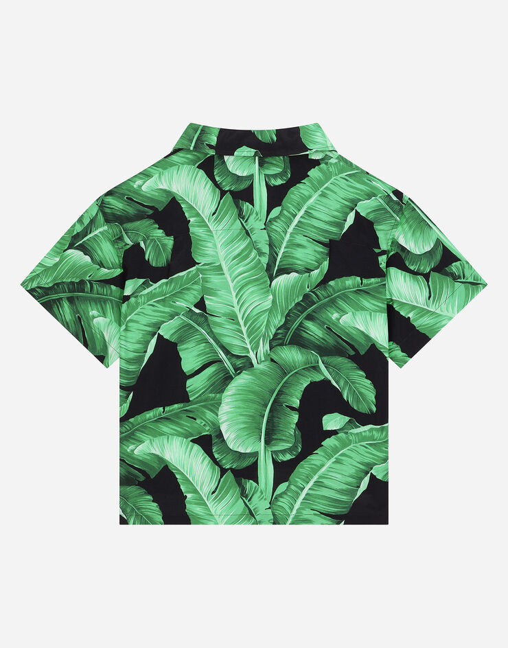Dolce & Gabbana Batik shirt with banana tree print Imprima L43S81FS8C5