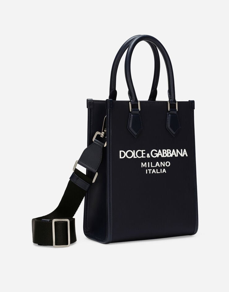 Dolce & Gabbana Маленькая сумка из нейлона синий BM2123AG182