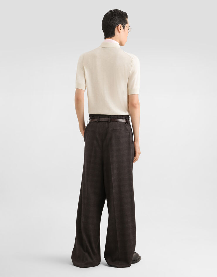 Dolce & Gabbana Glen plaid trousers  GP263TFQZA7