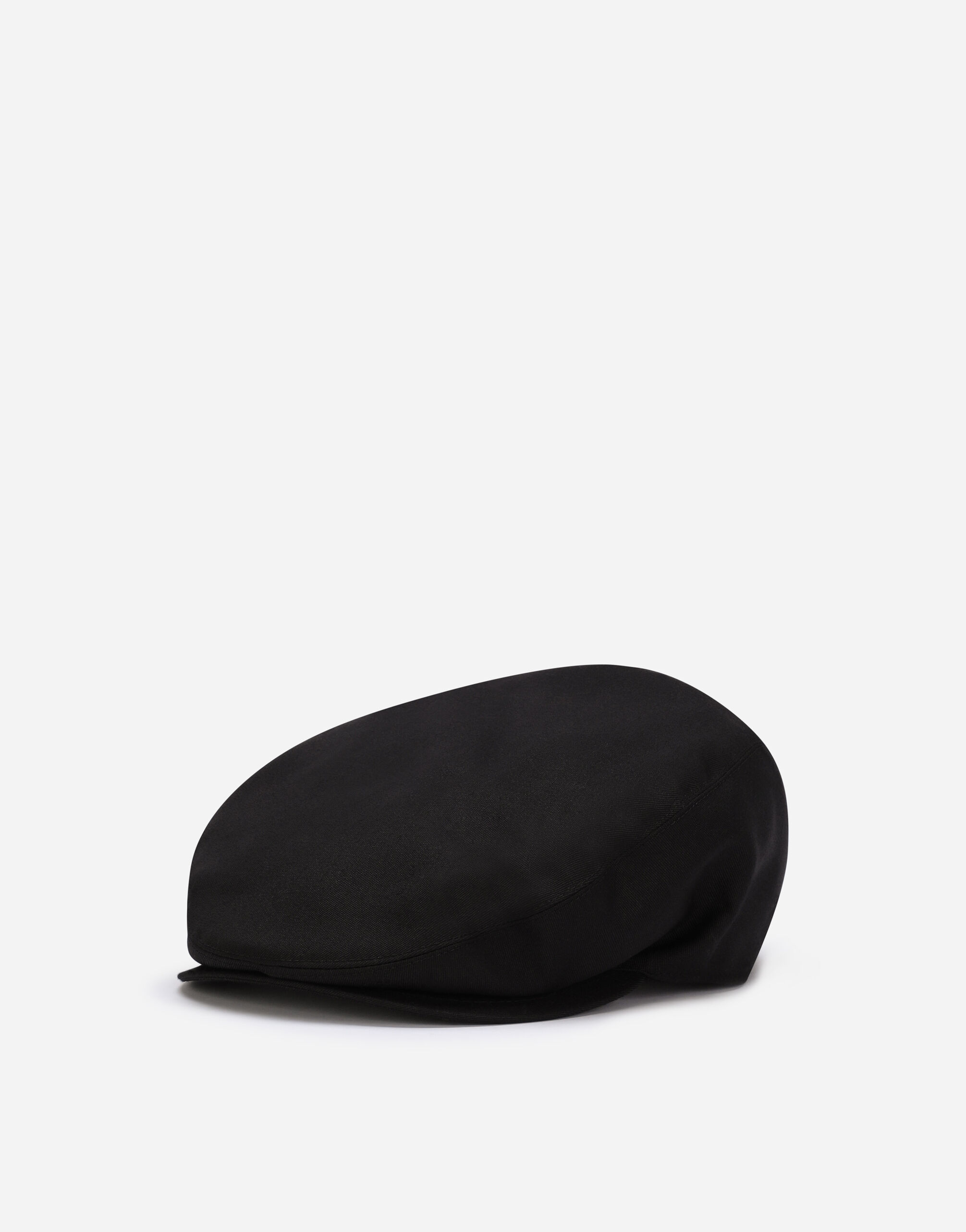 Wool flat cap in Black for for Men Dolce Gabbana
