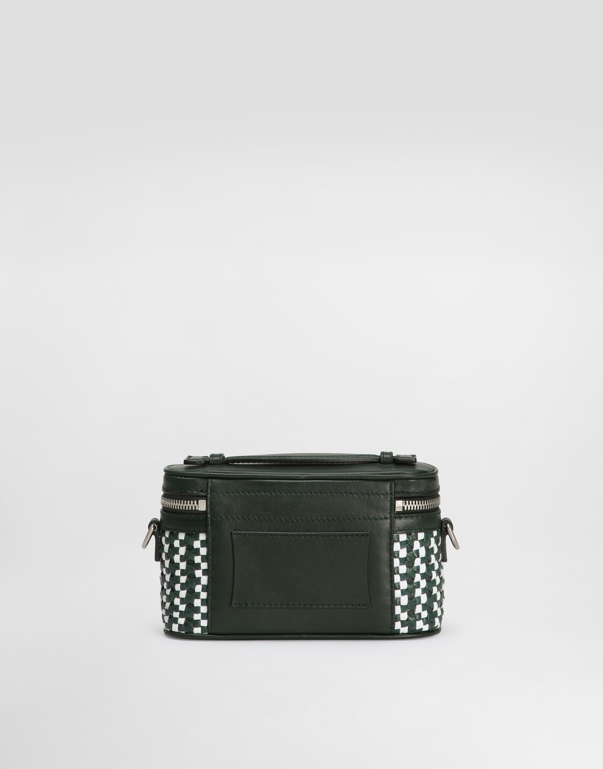 【DOLCE&GABBANA】ATENE ウーヴンレザー クロスボディミニバッグ Multicolorのメンズ ATENE ウーヴンレザー クロスボディ ミニ