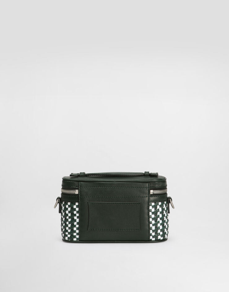 Dolce & Gabbana Atene crossbody minibag with woven leather Multicolor BP3411A9N79